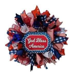 1PC Wooden tags for Independence Day, patriotic American homes, rural areas, wooden walls, door decorations, wooden crafts (Color: 82, size: 30*30*0.5cm)