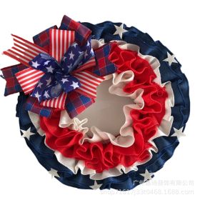 1PC Wooden tags for Independence Day, patriotic American homes, rural areas, wooden walls, door decorations, wooden crafts (Color: 86, size: 40*40*0.5cm)